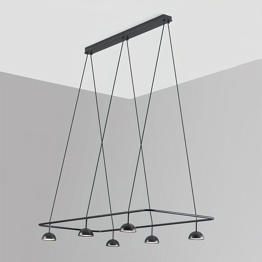 Cupolina Chandelier | Black Metal | 120cm Length