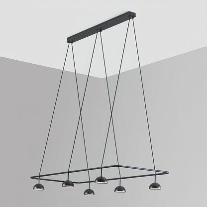 Cupolina Chandelier | Black Metal | 120cm Length