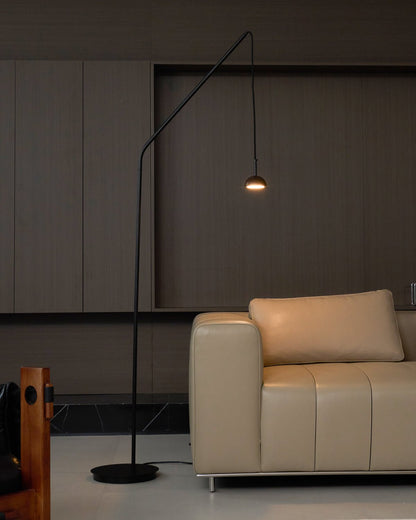 Cupolina Floor Lamp | Black Metal | 179 cm Tall