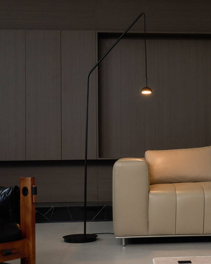 Cupolina Floor Lamp | Black Metal | 179 cm Tall