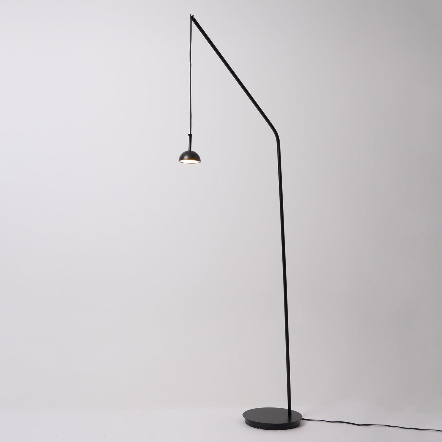 Cupolina Floor Lamp | Black Metal | 179 cm Tall
