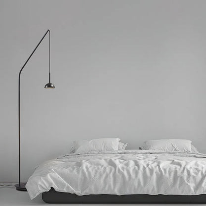Cupolina Floor Lamp | Black Metal | 179 cm Tall