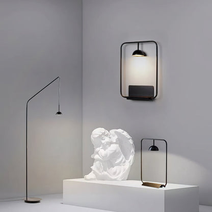 Cupolina Floor Lamp | Black Metal | 179 cm Tall