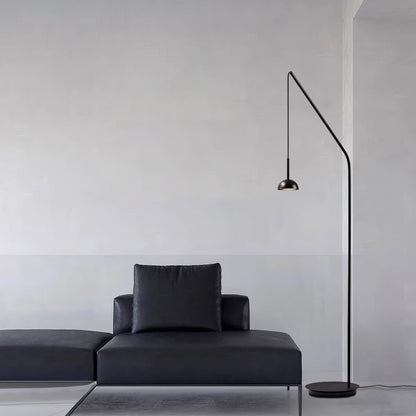 Cupolina Floor Lamp | Black Metal | 179 cm Tall