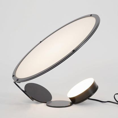 Cut Table Lamp | Adjustable Design | Black & White