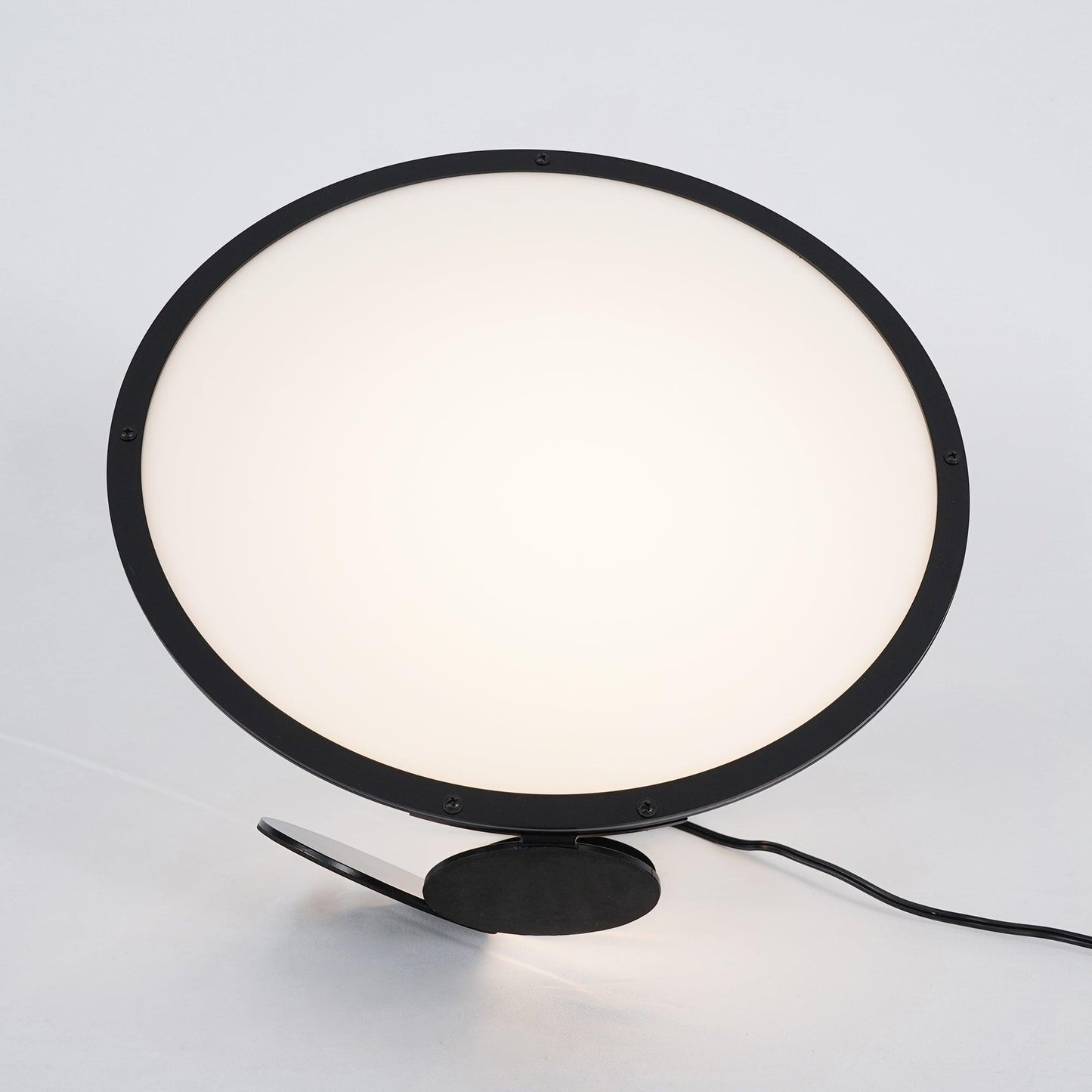 Cut Table Lamp | Adjustable Design | Black & White