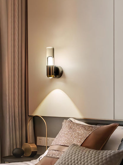 Cylindrical Wall Light | LED | Black
