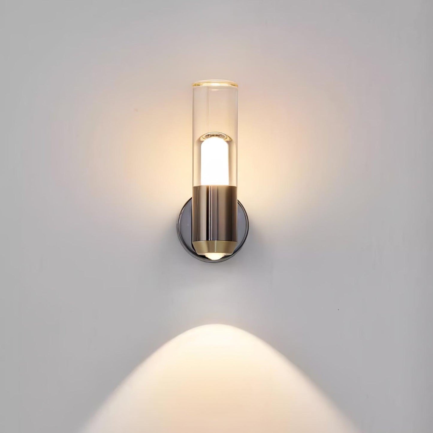 Cylindrical Wall Light | LED | Black