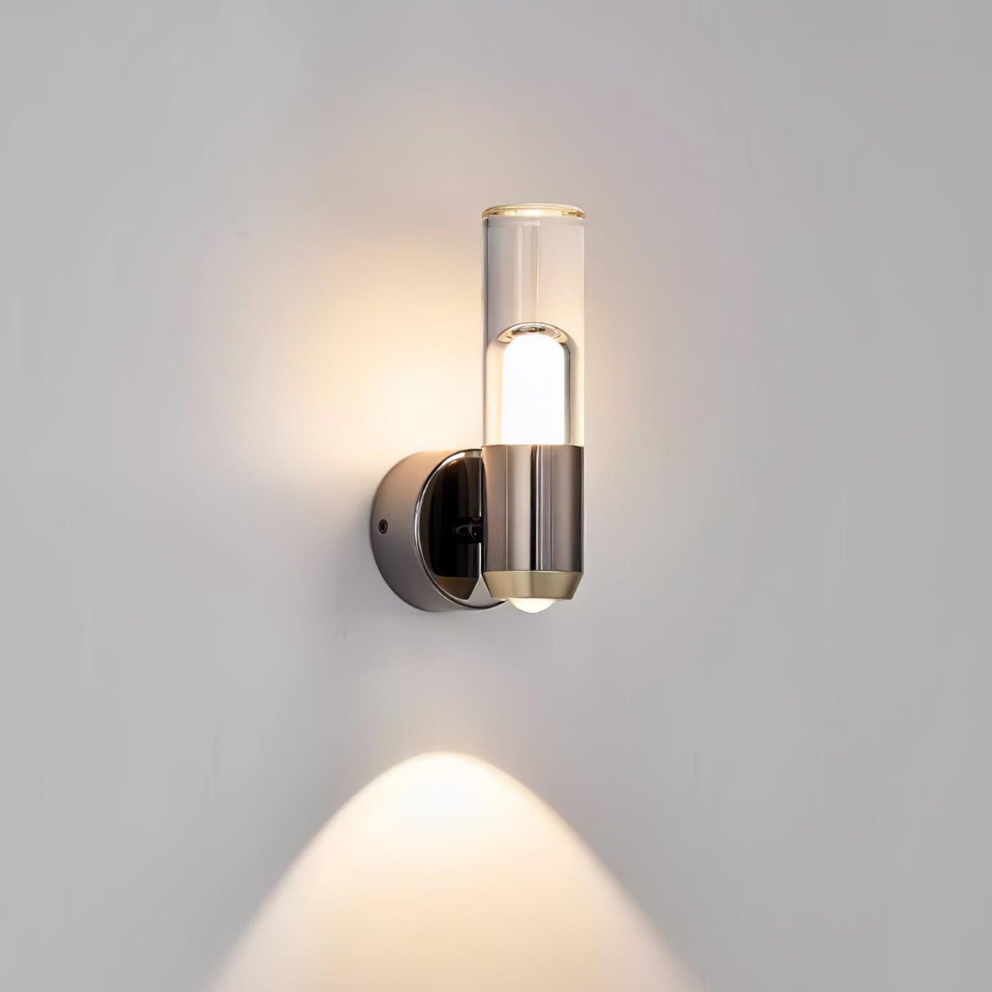 Cylindrical Wall Light | LED | Black