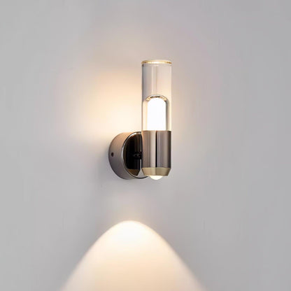 Cylindrical Wall Light | LED | Black