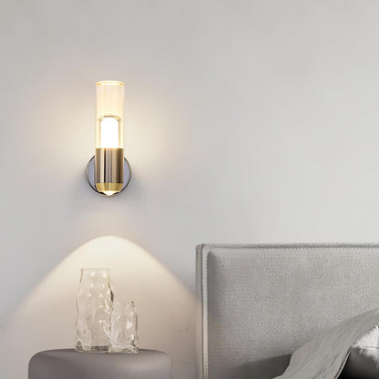 Cylindrical Wall Light | LED | Black