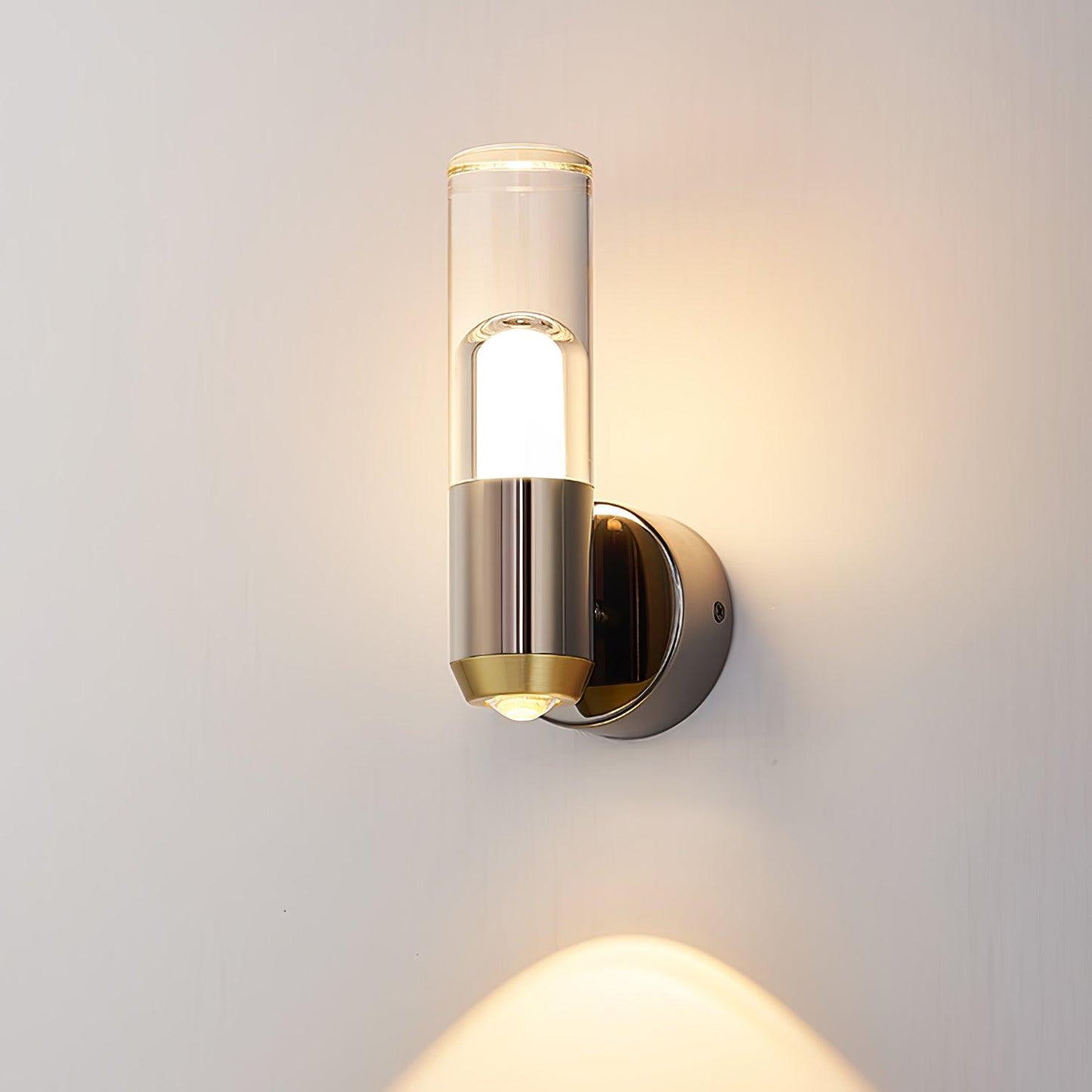 Cylindrical Wall Light | LED | Black