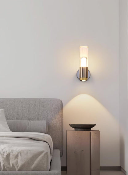 Cylindrical Wall Light | LED | Black