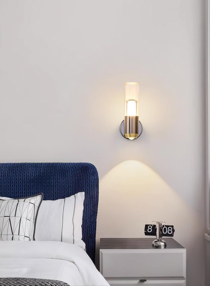 Cylindrical Wall Light | LED | Black