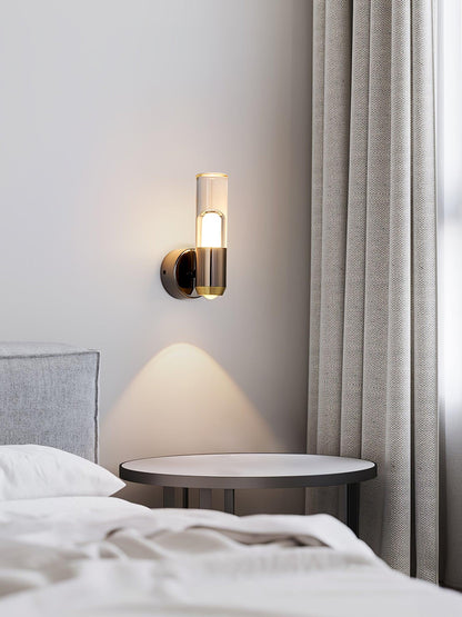Cylindrical Wall Light | LED | Black