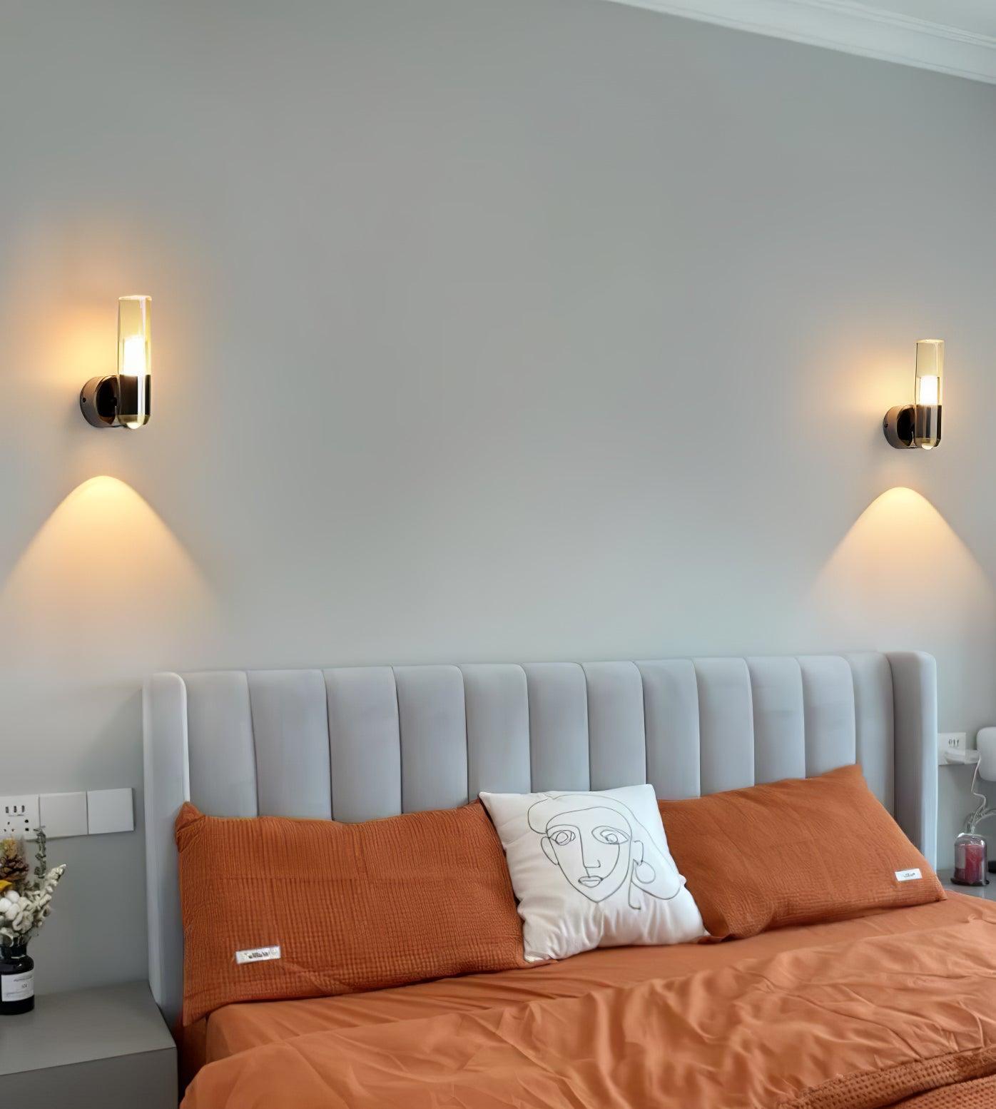 Cylindrical Wall Light | LED | Black