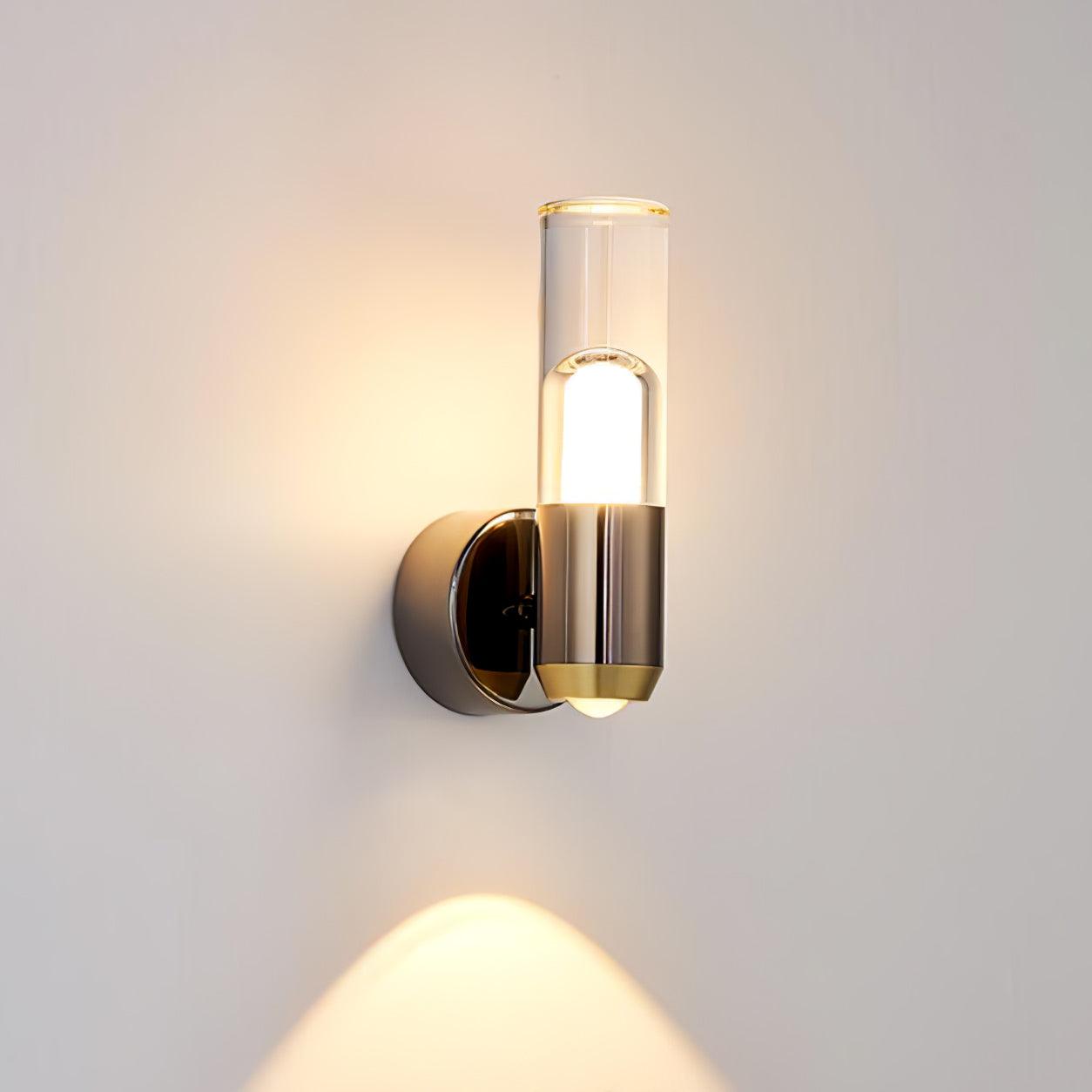 Cylindrical Wall Light | LED | Black