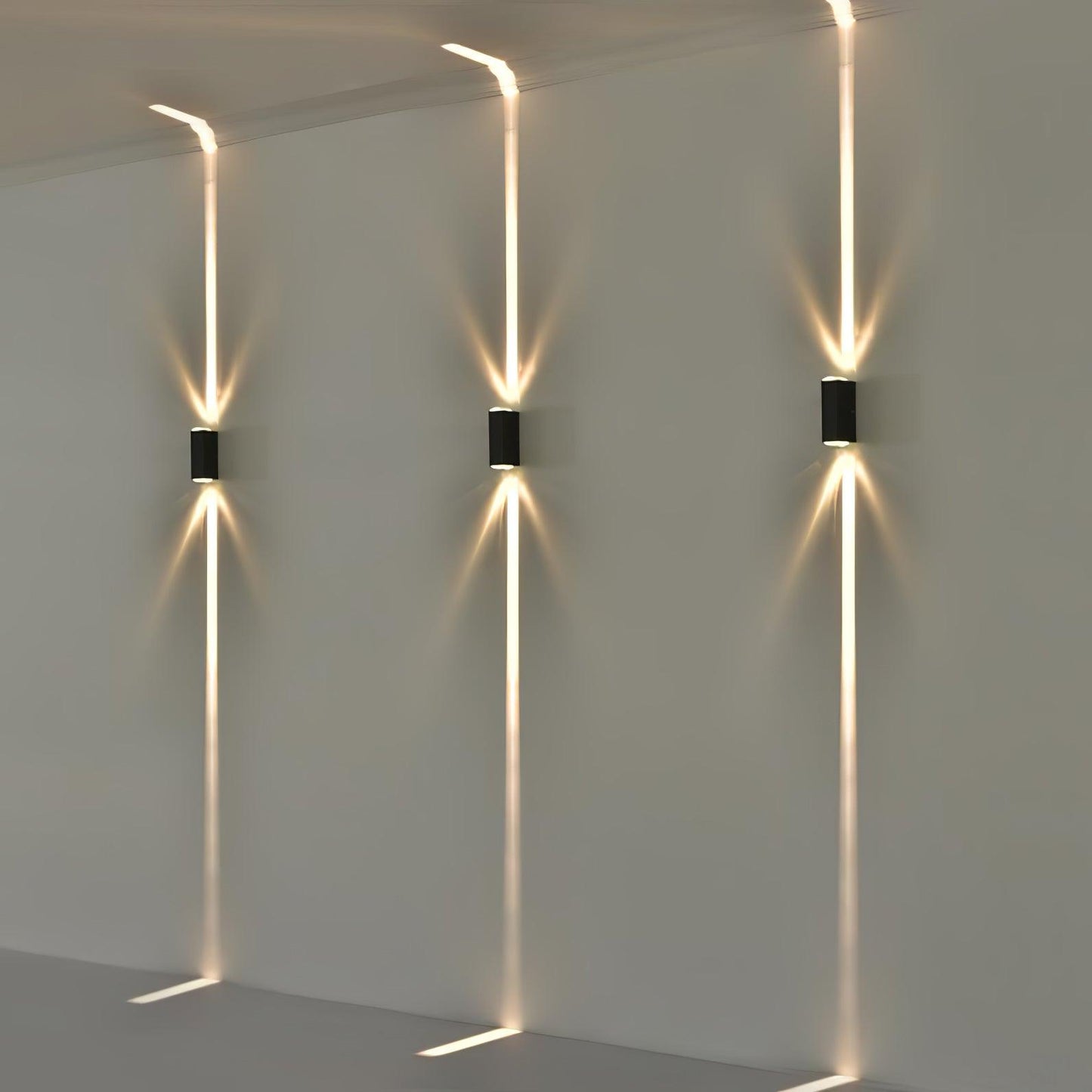 Cylindrical Wall Light | Outdoor | White, Black, Grey