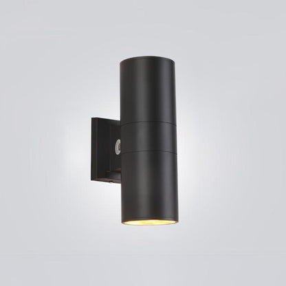 Cylindrical Wall Light | Outdoor | White, Black, Grey