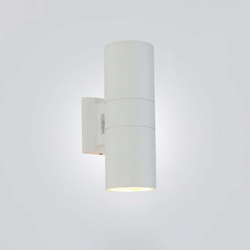Cylindrical Wall Light | Outdoor | White, Black, Grey