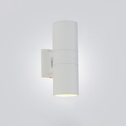 Cylindrical Wall Light | Outdoor | White, Black, Grey