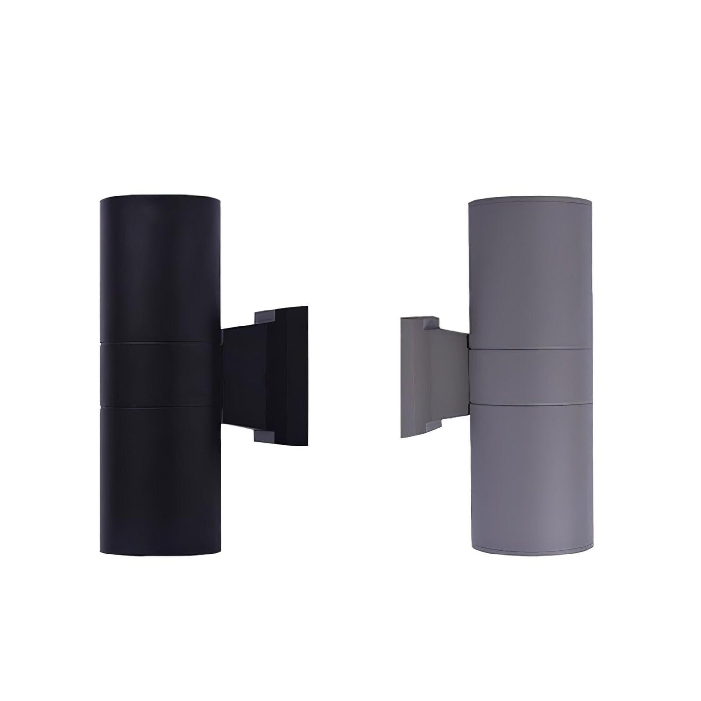 Cylindrical Wall Light | Outdoor | White, Black, Grey