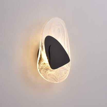 Wall Lamp Set | Metal & Glass | Black & Copper
