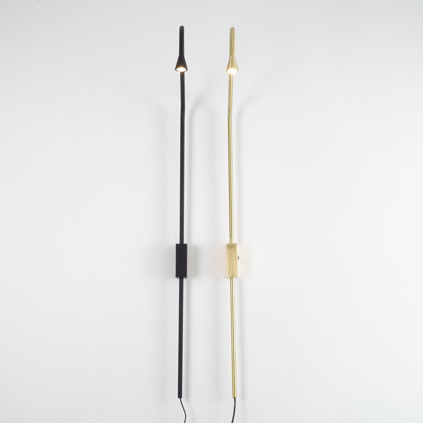 Wall Lamp Set of 2 | Metal | Gold and Black