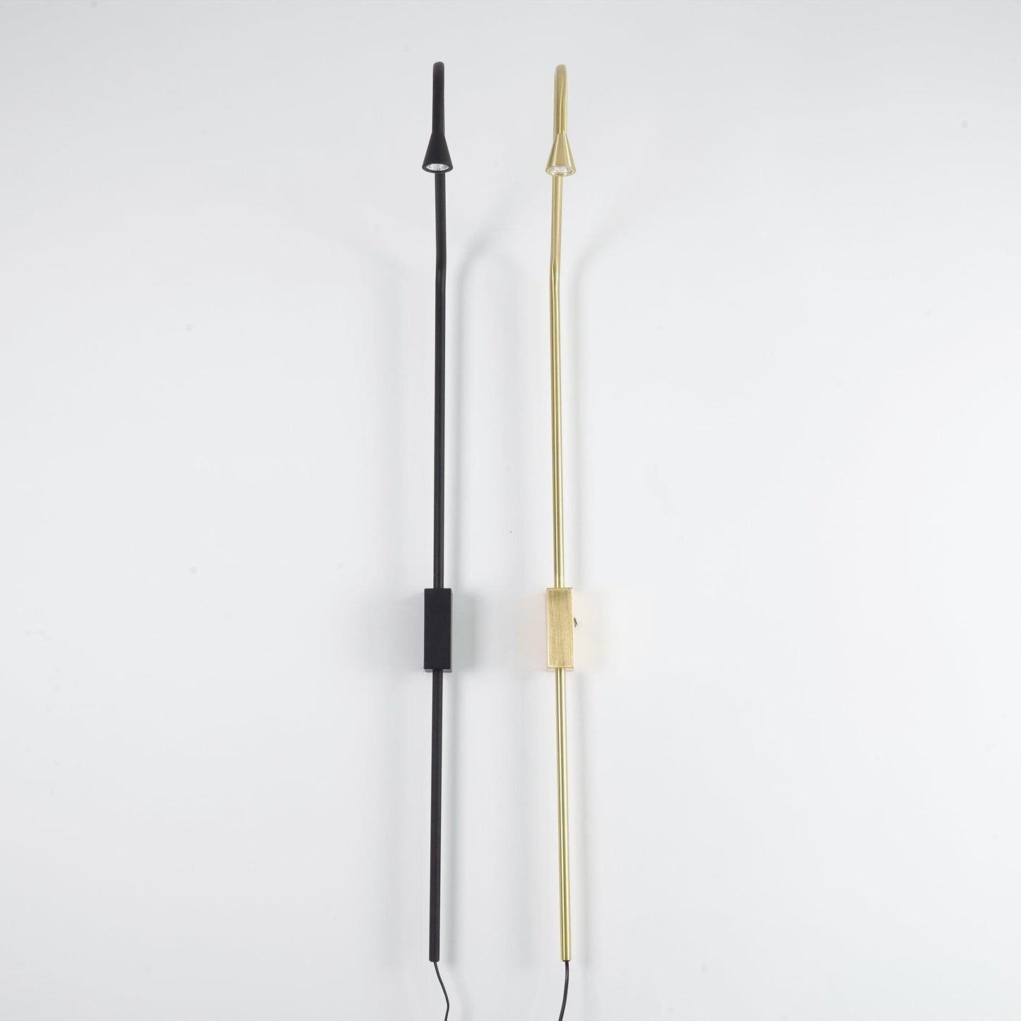 Wall Lamp Set of 2 | Metal | Gold and Black