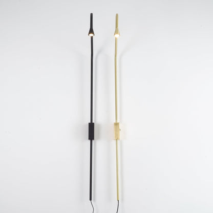 Wall Lamp Set of 2 | Metal | Gold and Black
