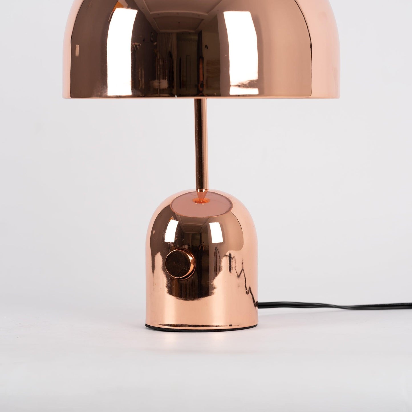 Bell Table Lamp | Metal & Acrylic | Gold, Rose Gold, Chrome
