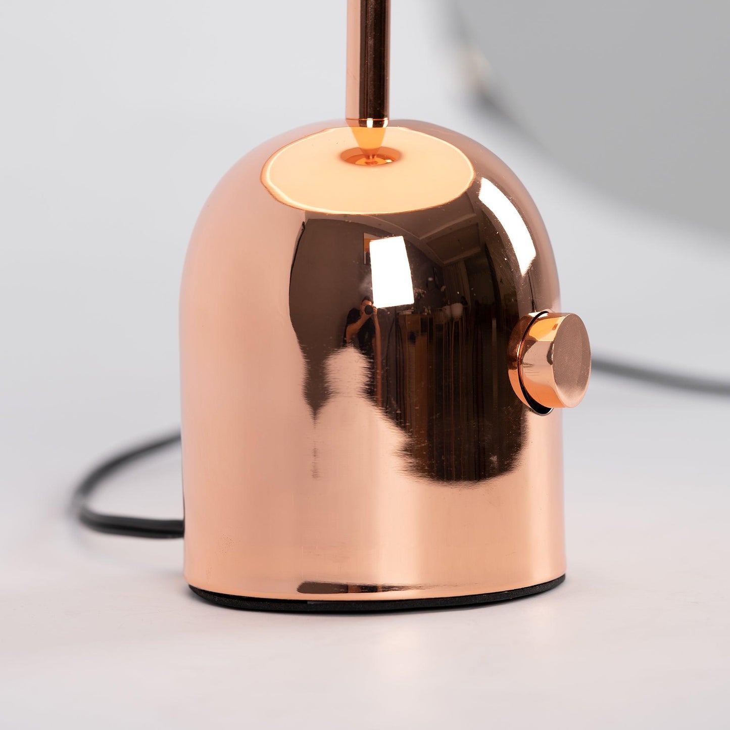 Bell Table Lamp | Metal & Acrylic | Gold, Rose Gold, Chrome