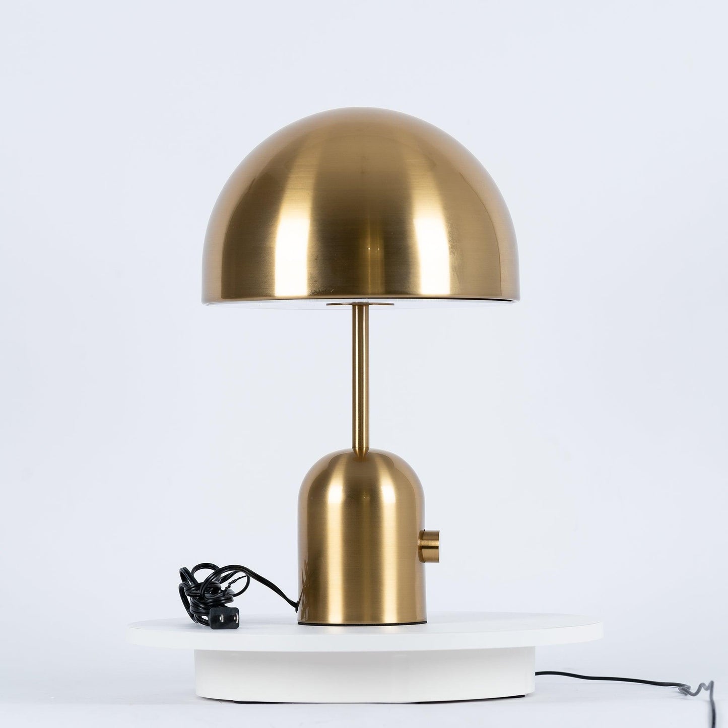 Bell Table Lamp | Metal & Acrylic | Gold, Rose Gold, Chrome