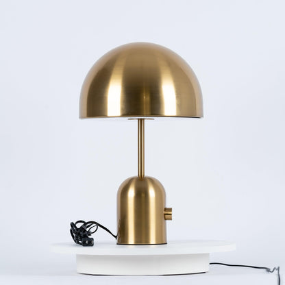 Bell Table Lamp | Metal & Acrylic | Gold, Rose Gold, Chrome