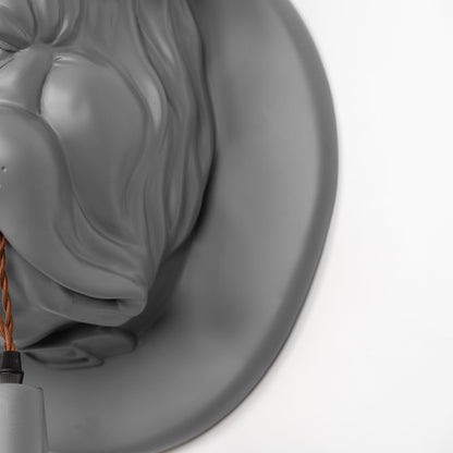 Amsterdam Wall Sconce | Resin & Metal | Matte Grey/White/Black