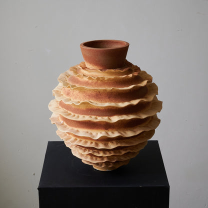 Marelo Table Lamp | Ceramic Base | Terracotta