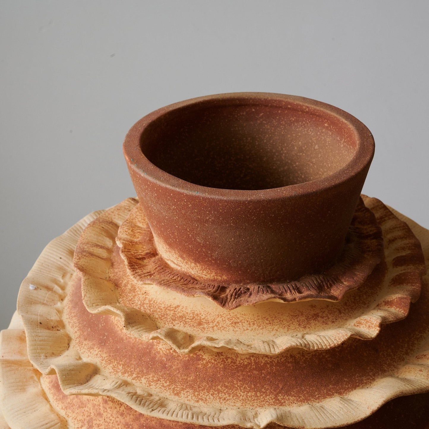 Marelo Table Lamp | Ceramic Base | Terracotta