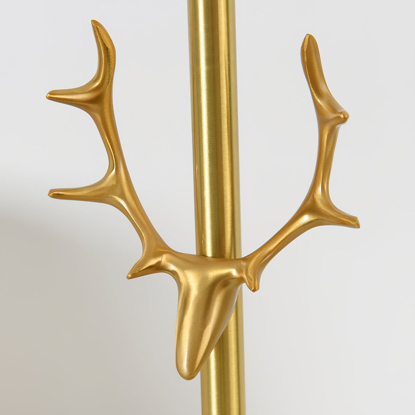 Dalton Table Lamp | Brass Fabric | White Shade