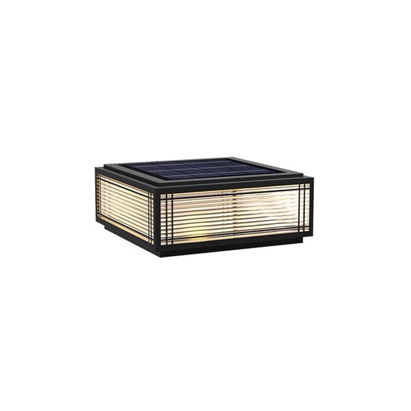 Solar Outdoor Post Light | Rust-Resistant Stainless Steel | Waterproof