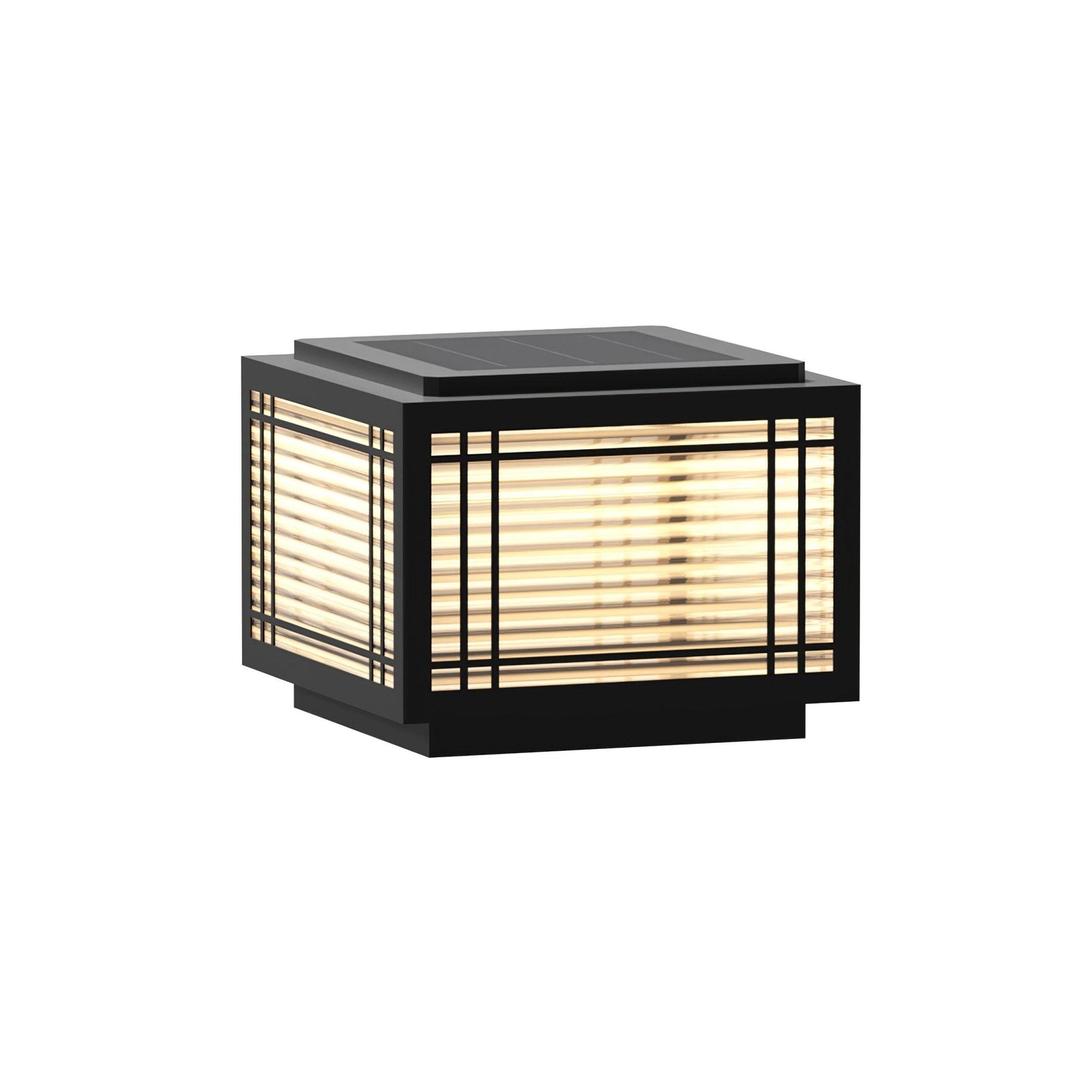 Solar Outdoor Post Light | Rust-Resistant Stainless Steel | Waterproof