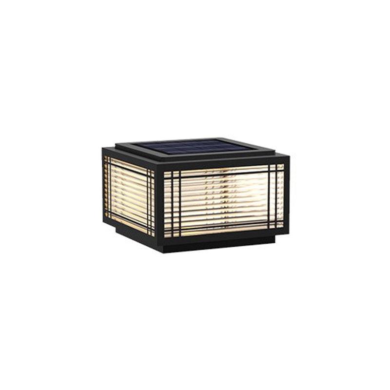 Solar Outdoor Post Light | Rust-Resistant Stainless Steel | Waterproof