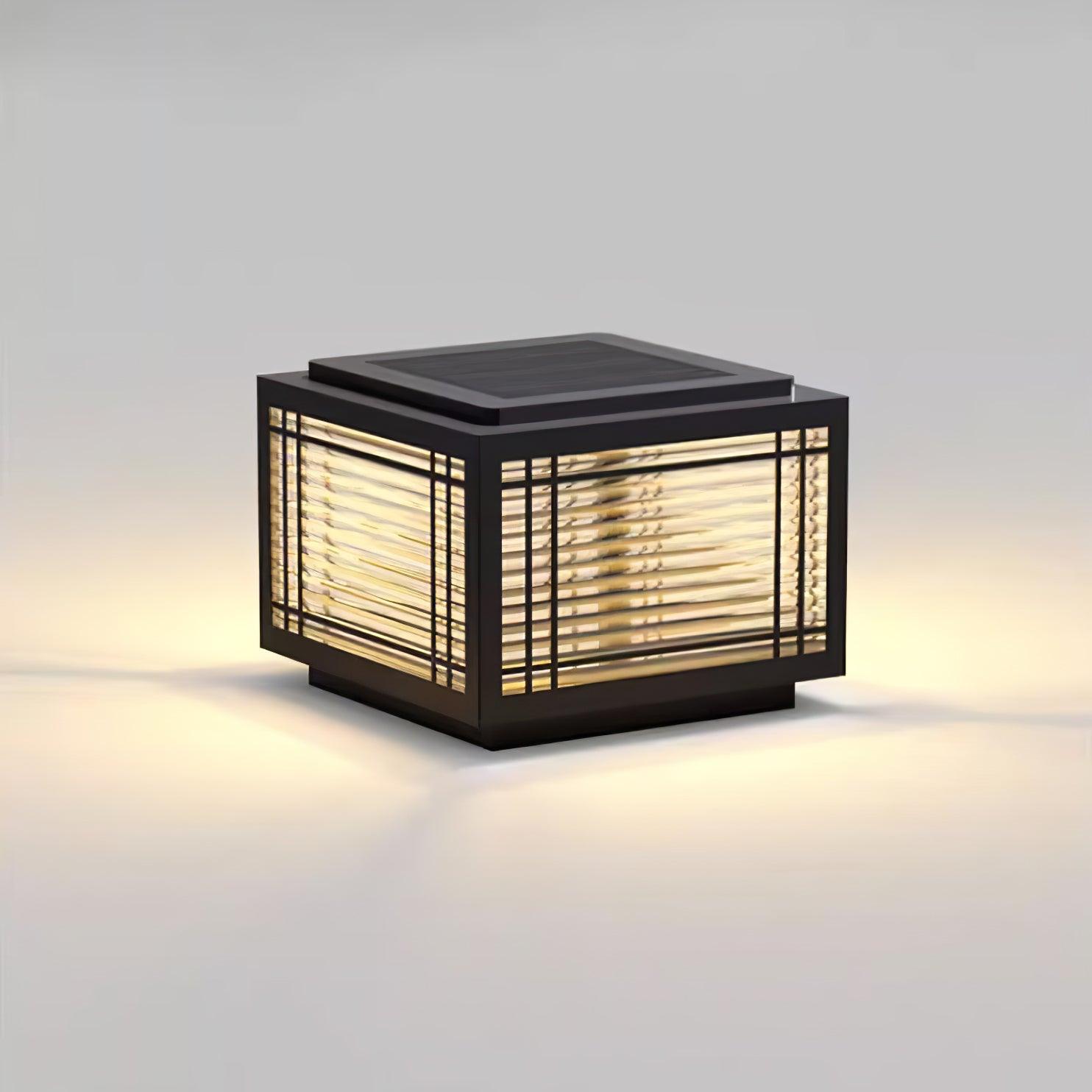 Solar Outdoor Post Light | Rust-Resistant Stainless Steel | Waterproof