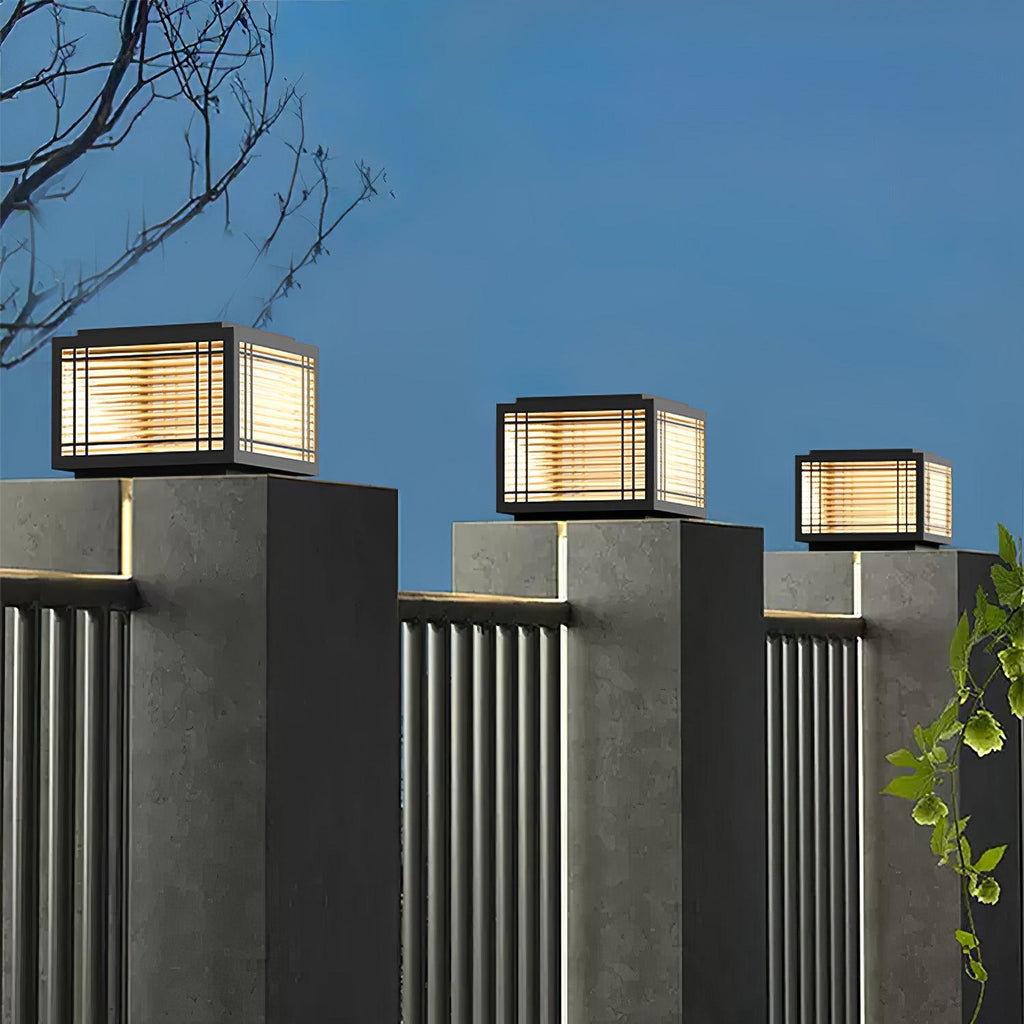 Solar Outdoor Post Light | Rust-Resistant Stainless Steel | Waterproof