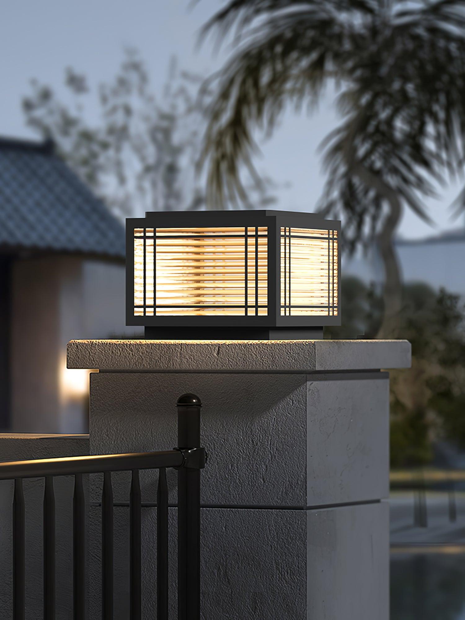 Solar Outdoor Post Light | Rust-Resistant Stainless Steel | Waterproof