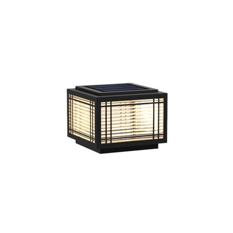 Solar Outdoor Post Light | Rust-Resistant Stainless Steel | Waterproof