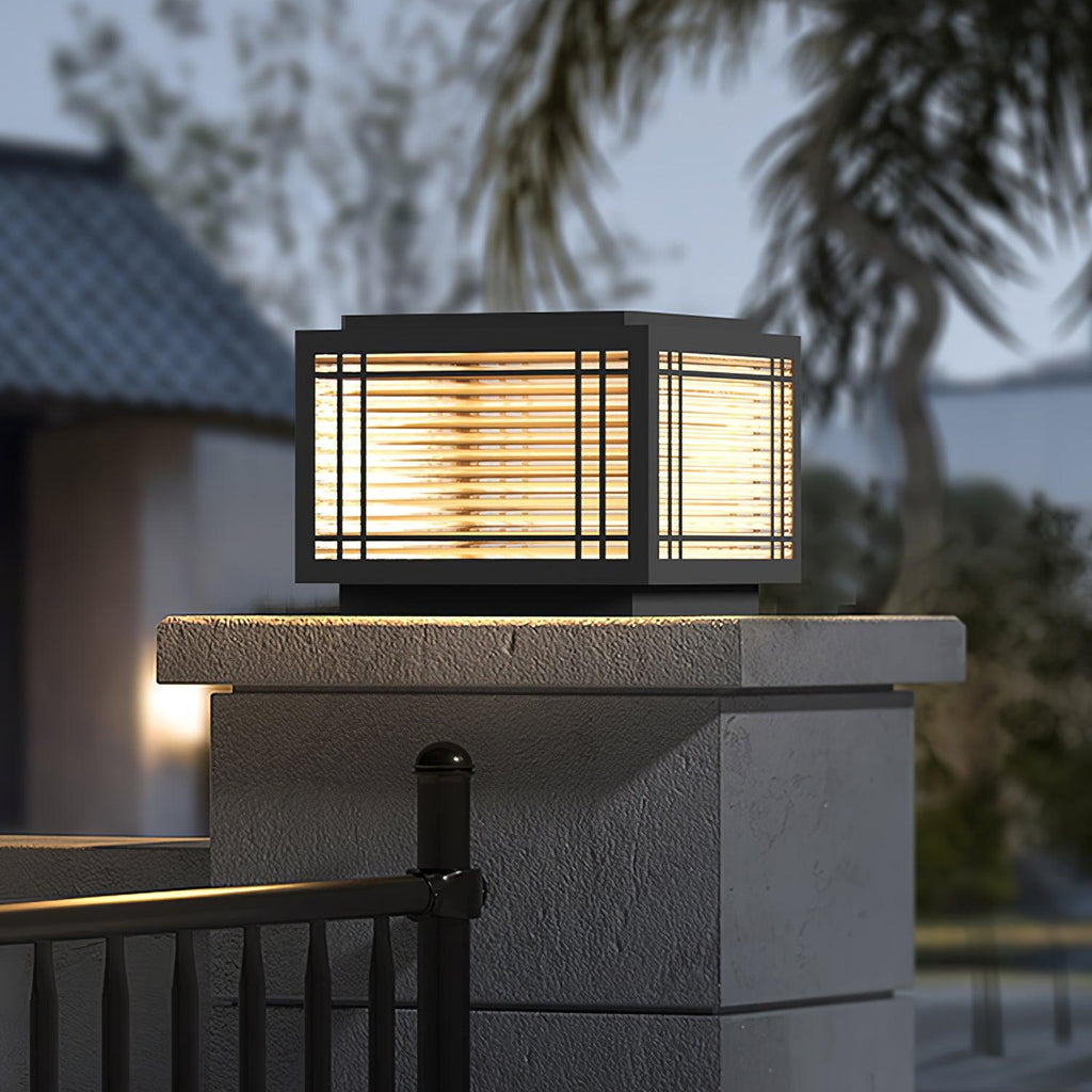 Solar Outdoor Post Light | Rust-Resistant Stainless Steel | Waterproof