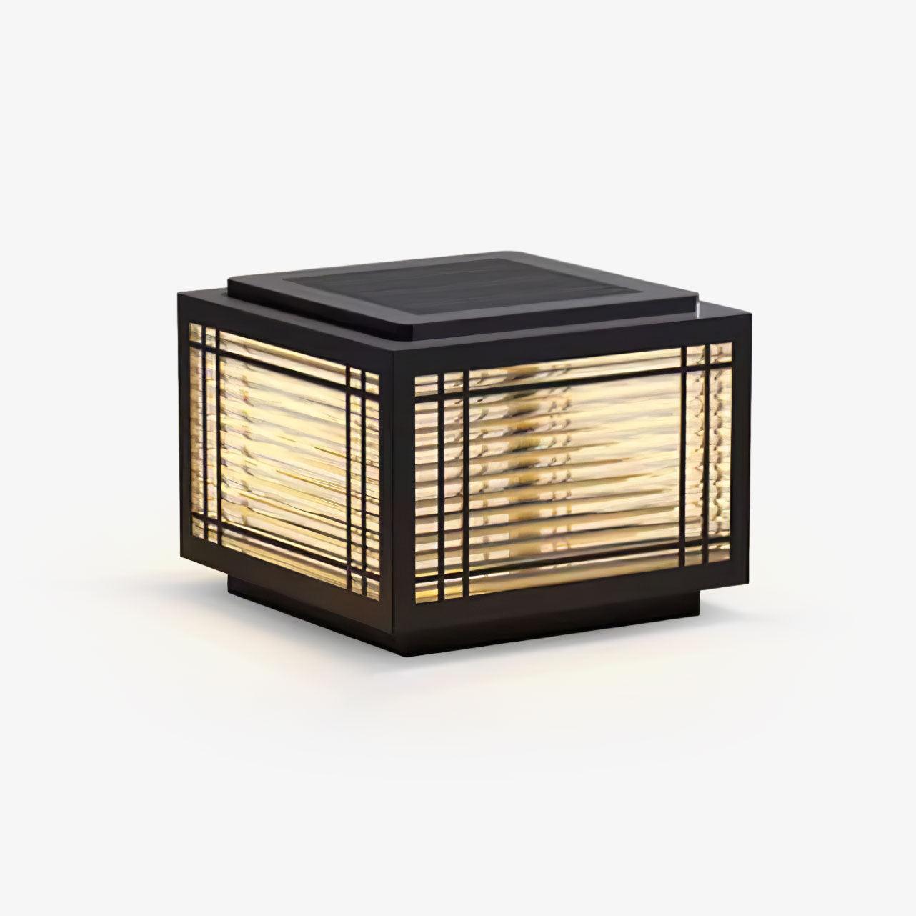 Solar Outdoor Post Light | Rust-Resistant Stainless Steel | Waterproof