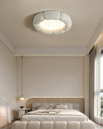 Deco Ceiling Lamp | Resin, Acrylic | White, Orange, Beige
