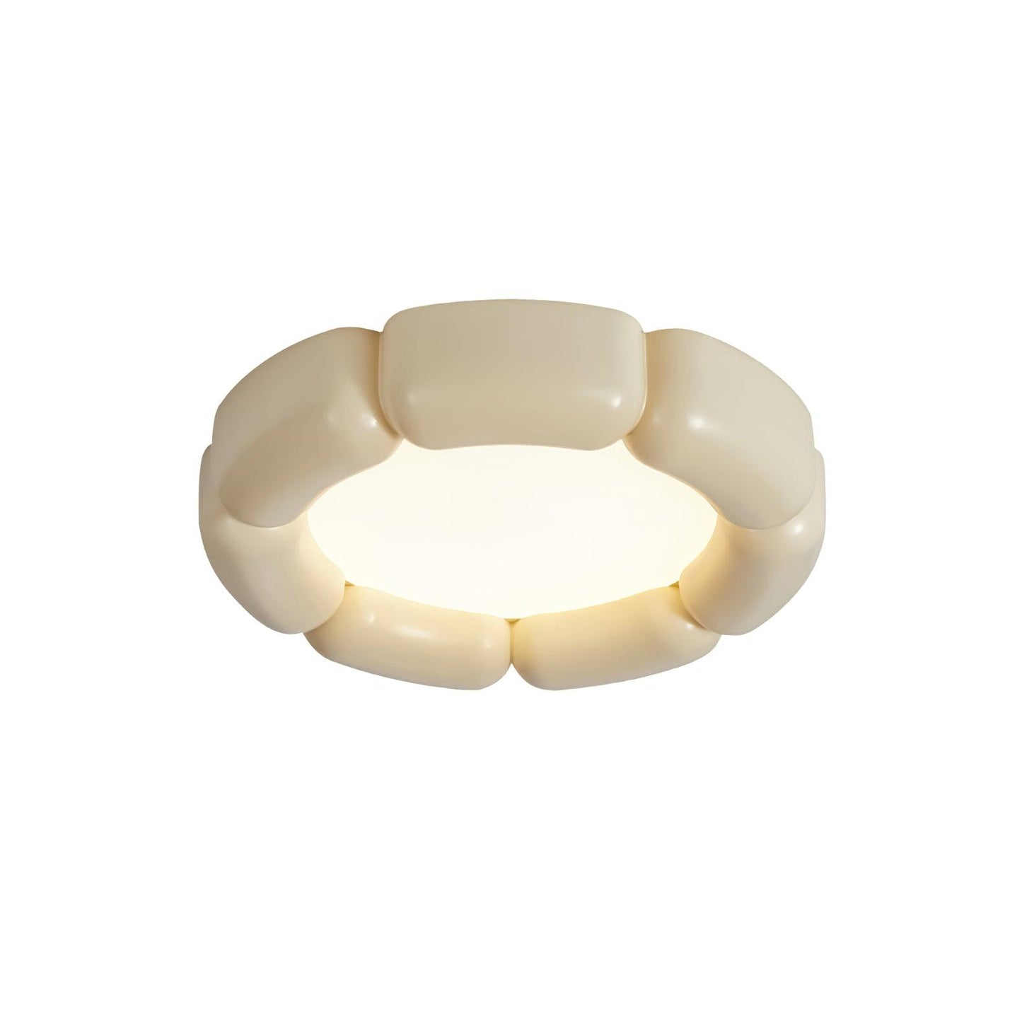 Deco Ceiling Lamp | Resin, Acrylic | White, Orange, Beige