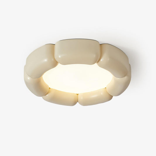 Deco Ceiling Lamp | Resin, Acrylic | White, Orange, Beige